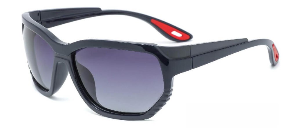 black sport TR sunglasses