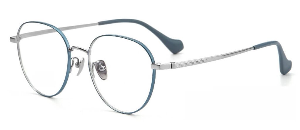 round titanium optical frames