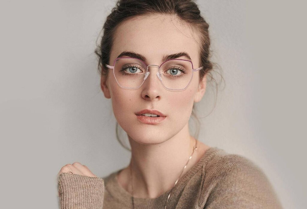 classic women metal optical frames